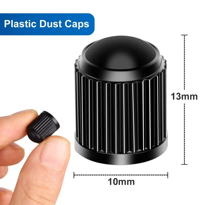 Ventilkappen Set für Auto und Motorrad – SwissGlanzGarage Ansicht 5