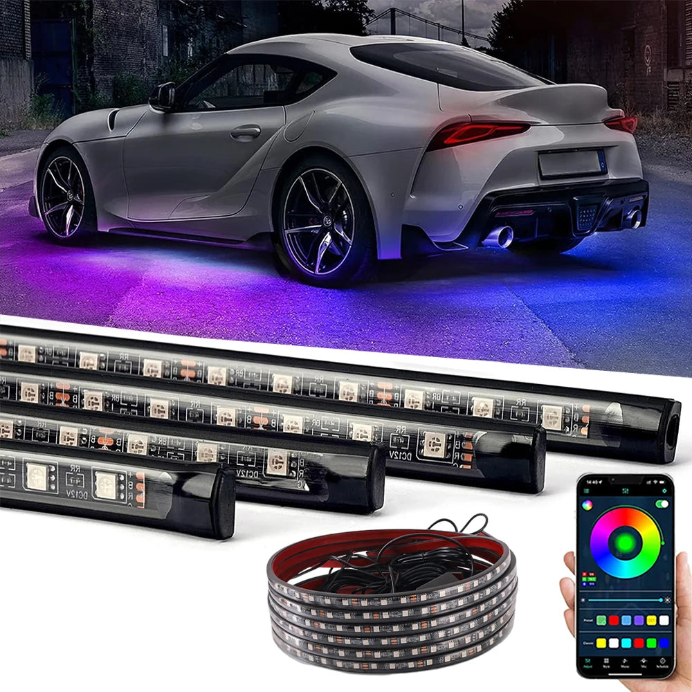 Autodekorationen, flexibles Underglow-Streifenlicht…