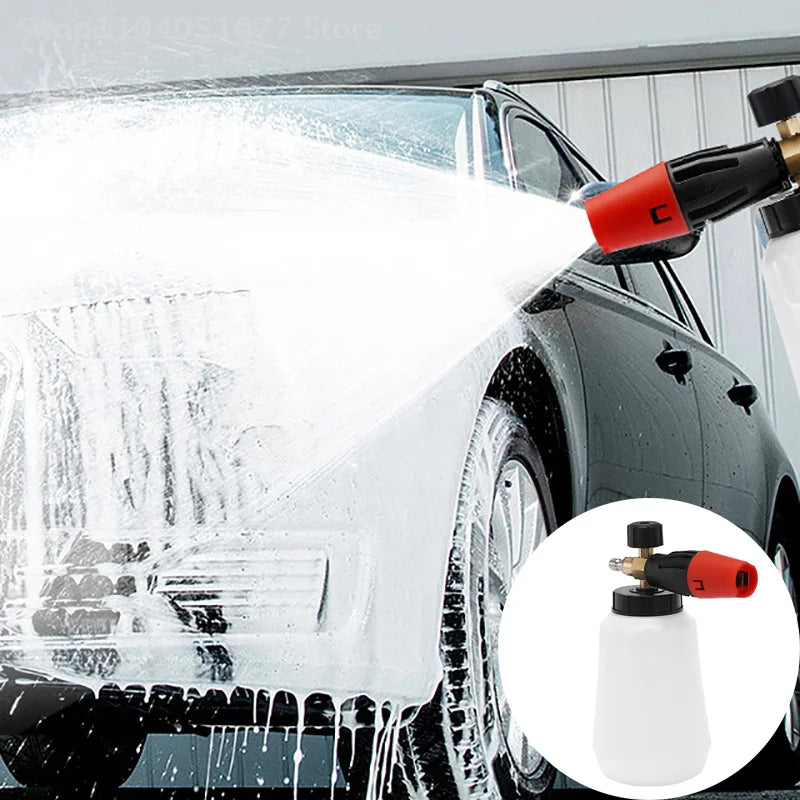 Autowasch-Wasserpistole, 1 l, grosses Fassungsvermögen, 1/4 Schnellkupplung, ver