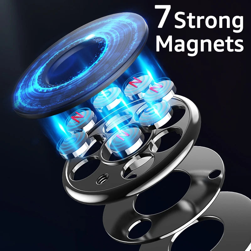 Magnetische Auto-Handyhalterung für das Armaturenbrett, 90-fach stärkere Magnethalterung für iPhone, für Samsung, Aut...