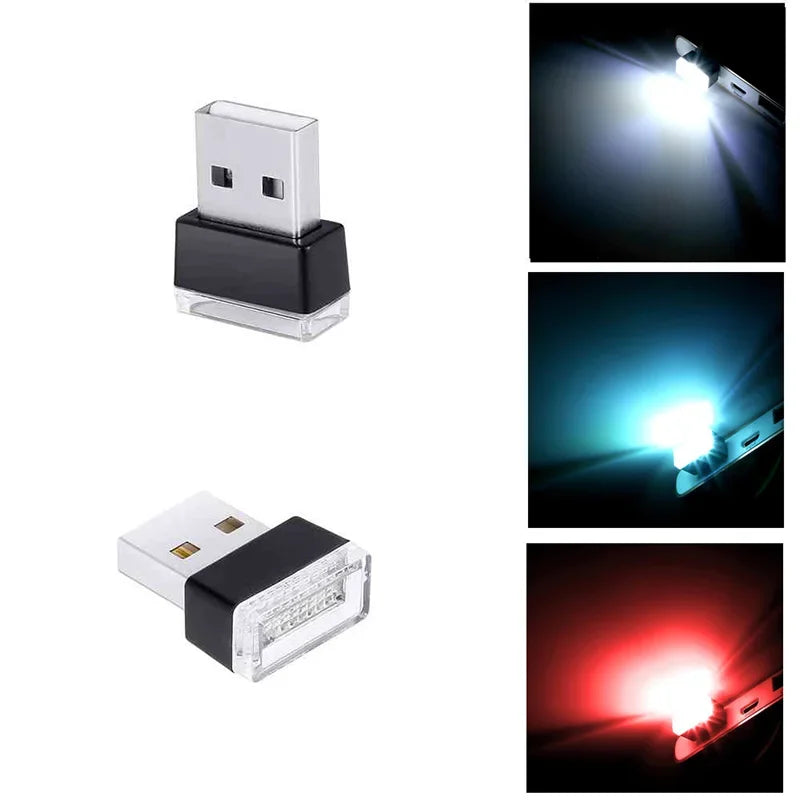 Auto USB LED Ambientebeleuchtung Dekorative Lampe Notbeleuchtung
