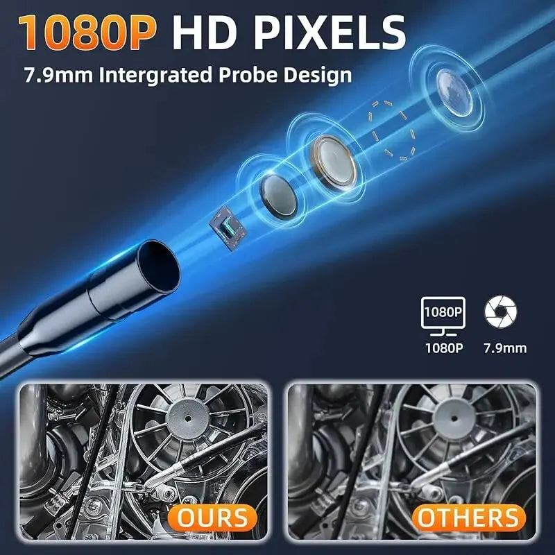 Industrie-Endoskopkamera 8mm HD 1080P – SwissGlanzGarage Ansicht 5