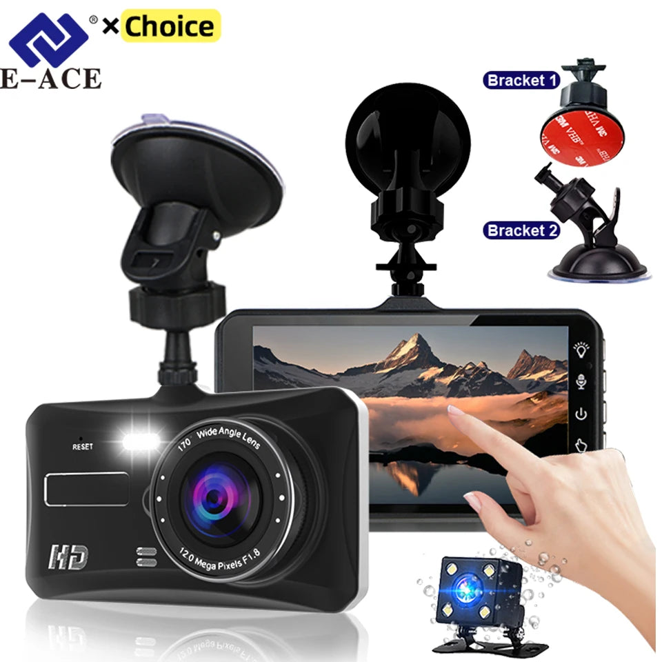 Dashcam 24H Touch Night Vision FULL HD 1080P – SwissGlanzGarage Ansicht 2