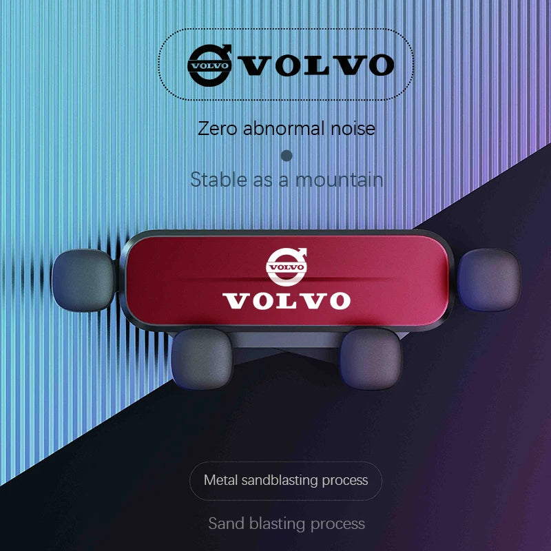 Schwerkraft Autotelefon halter Entlüftung halterung Handy halter für volvo xc60 xc90 v40 v60 s60 v50 v90 s80 c40 xc40...