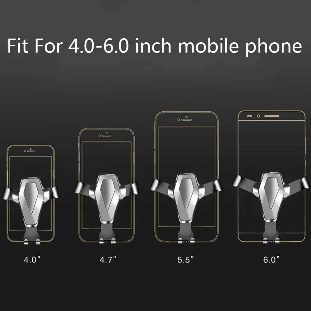 Universal Auto Telefon Halter Schwerkraft Auto Air Vent Halterung Clip Handy Smartphone Unterstützung Autos Innen Dek...