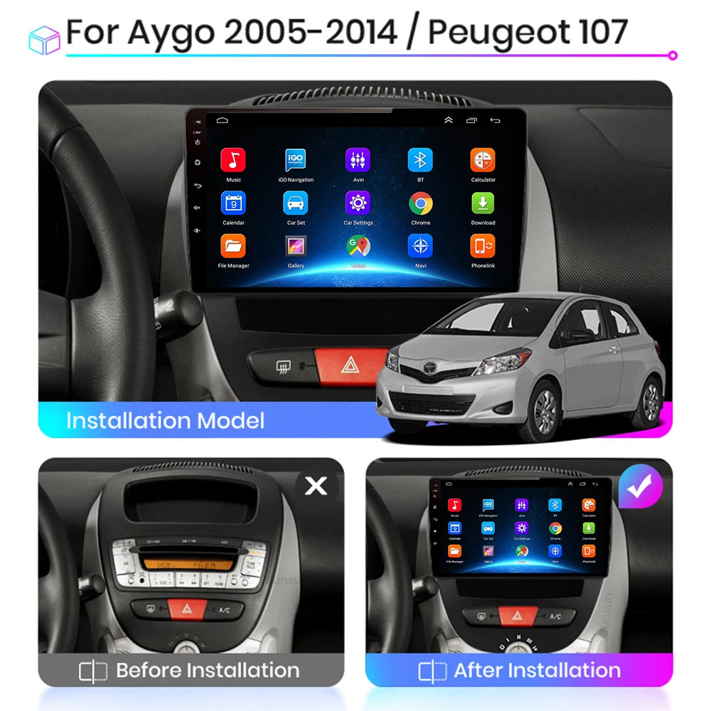 Android 10 2 Din Auto Multimedia Player – SwissGlanzGarage Ansicht 3