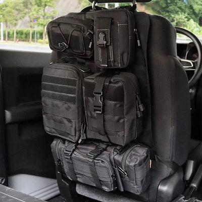 Autositz-Organizer, Fahrzeug-Panel-Organizer, am Auto montierte multifunktionale Kombinationsaufbewahrungstasche mit ...