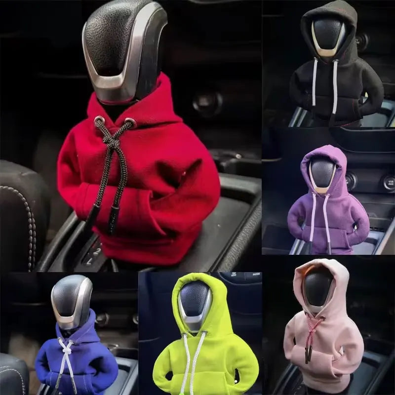 Mini Hoodie Abdeckung für Schaltknauf – SwissGlanzGarage Ansicht 2