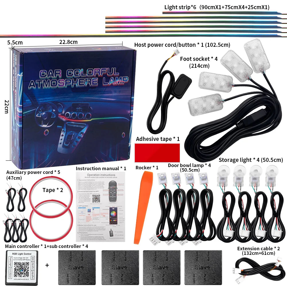 Kabellose LED Stroboskoplichter 8 Farben – SwissGlanzGarage Ansicht 4