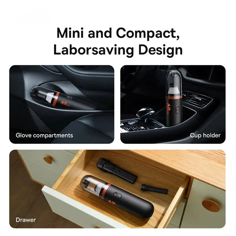 Baseus Mini Handstaubsauger 6000Pa – SwissGlanzGarage Ansicht 6