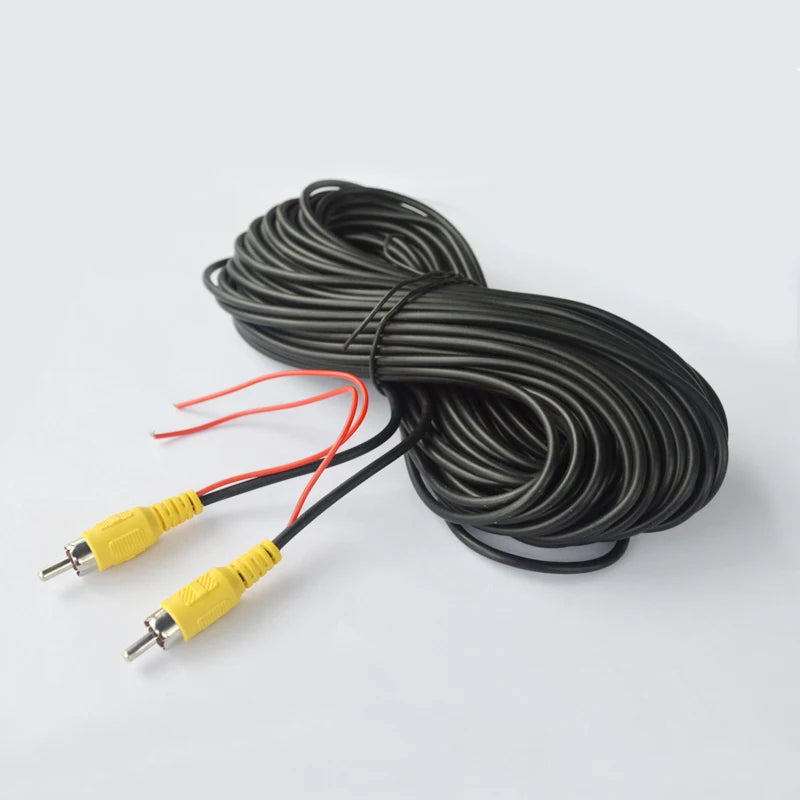 QXNY Auto RCA Video Kabel 6-20m für Kamera – SwissGlanzGarage Ansicht 2