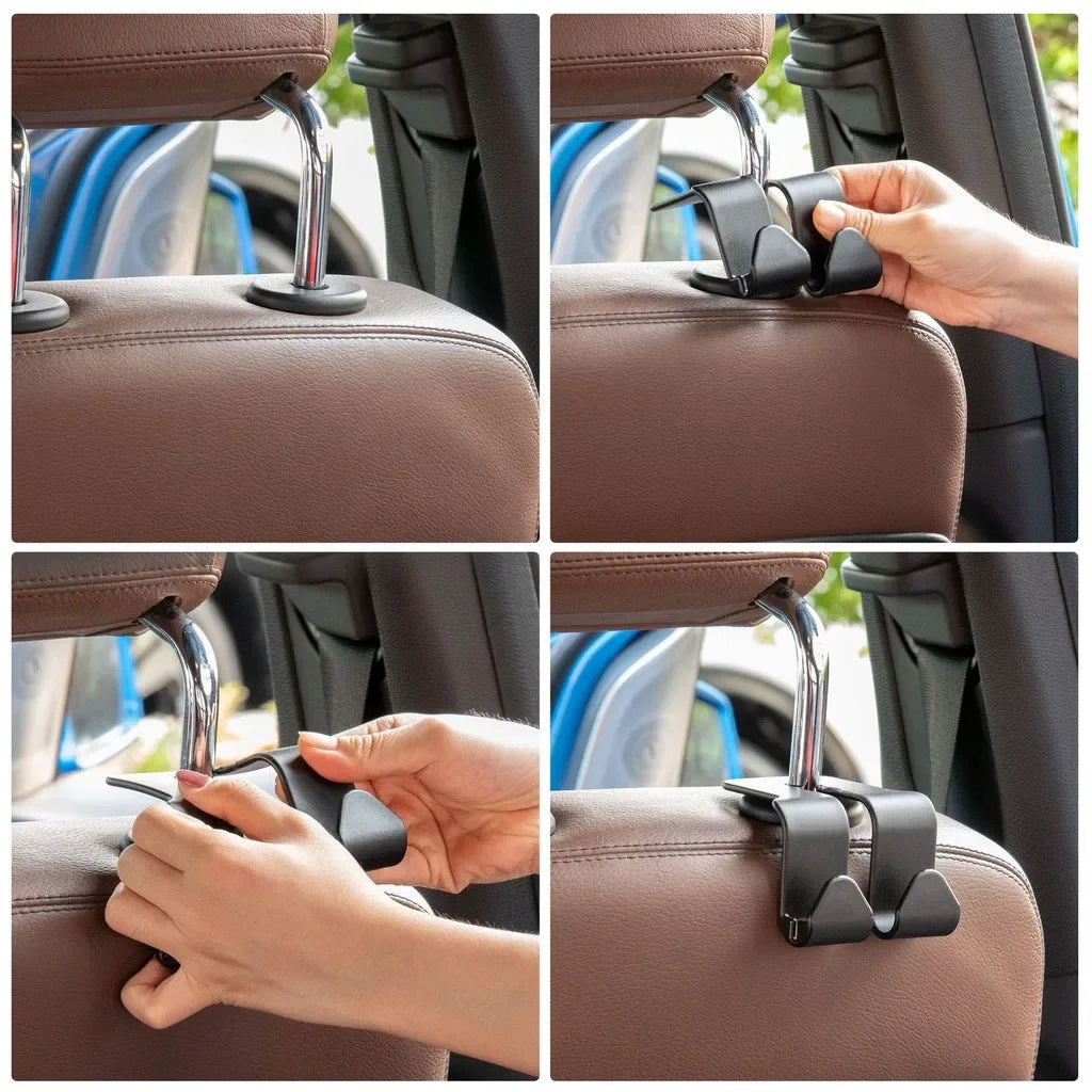 Rücksitz-Organizer mit Tablet-Halter 4er-Pack – SwissGlanzGarage Ansicht 3