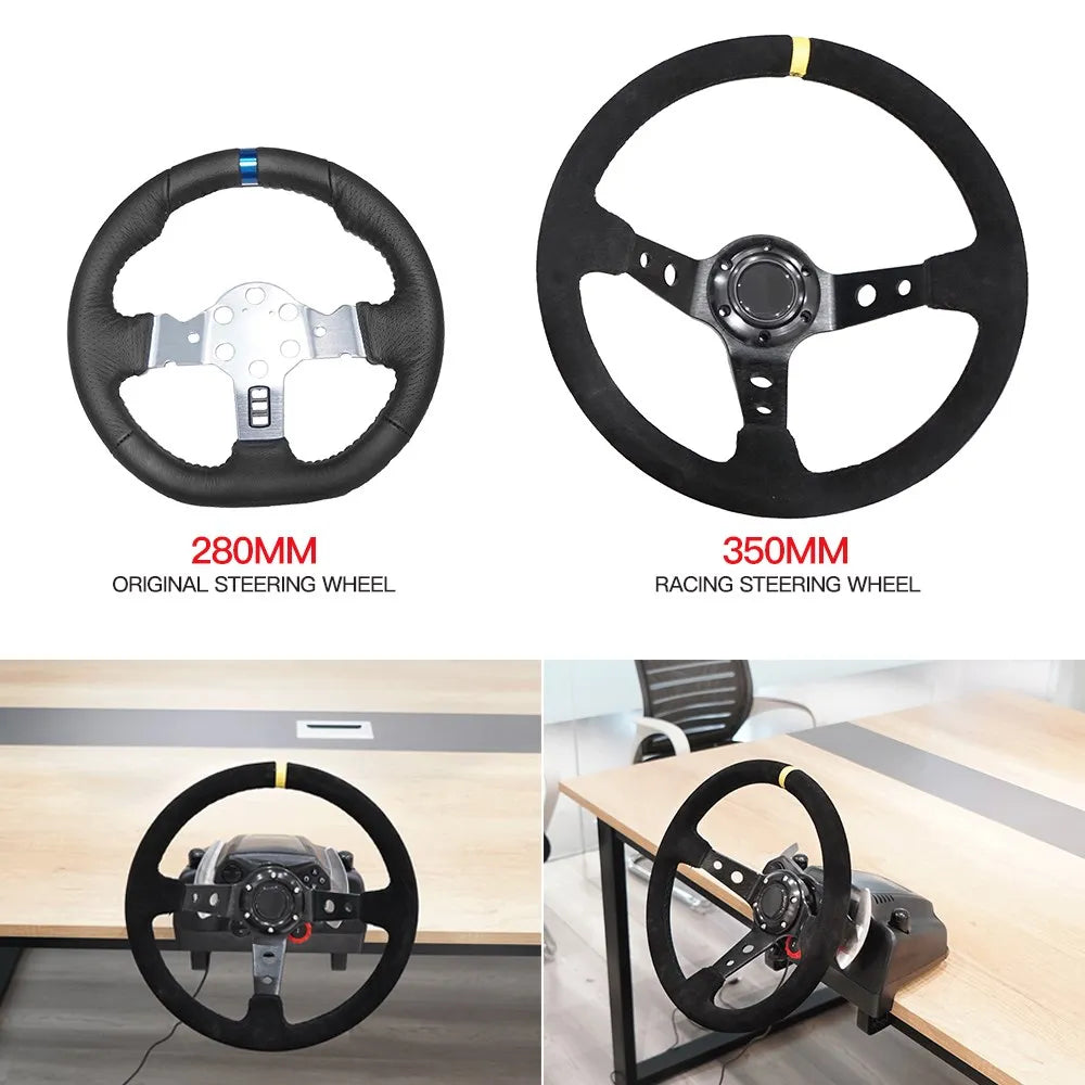 13/14 Zoll Lenkrad Adapterplatte – SwissGlanzGarage Ansicht 5