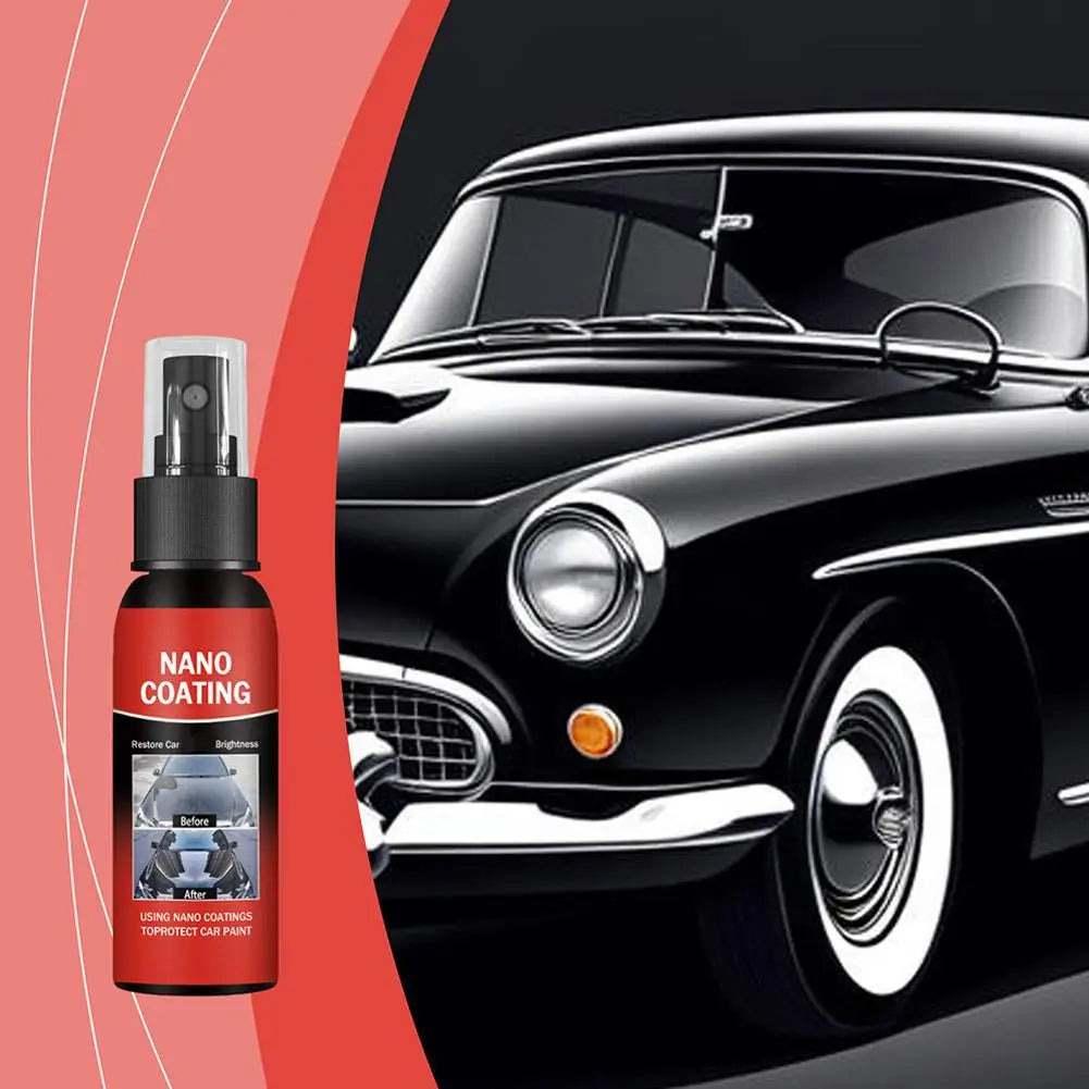Auto Nano-Keramikbeschichtungs-Set - Universelle Professionelle Autopflege, Hochglanz-Lackschutz, Langanhaltender Glanz