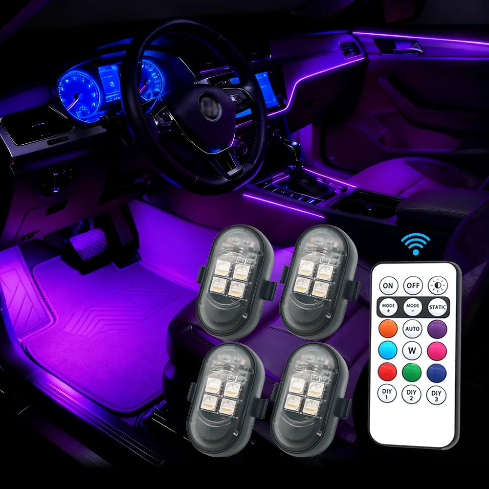 Wiederaufladbares LED Licht Set – SwissGlanzGarage Ansicht 3