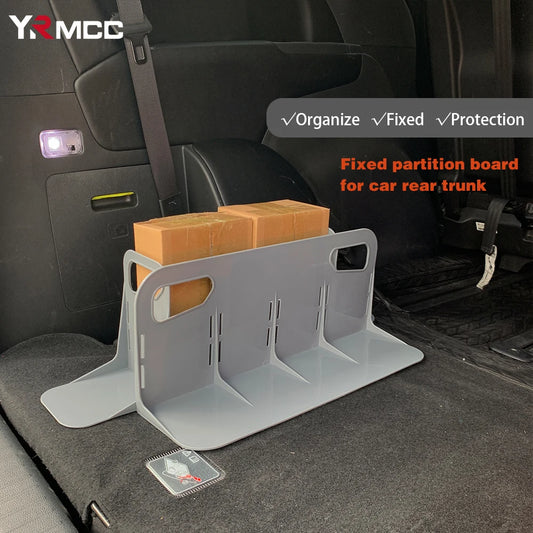 Auto Trunk Organizer Box Feste Trennwand Multifunktionale Lagerung