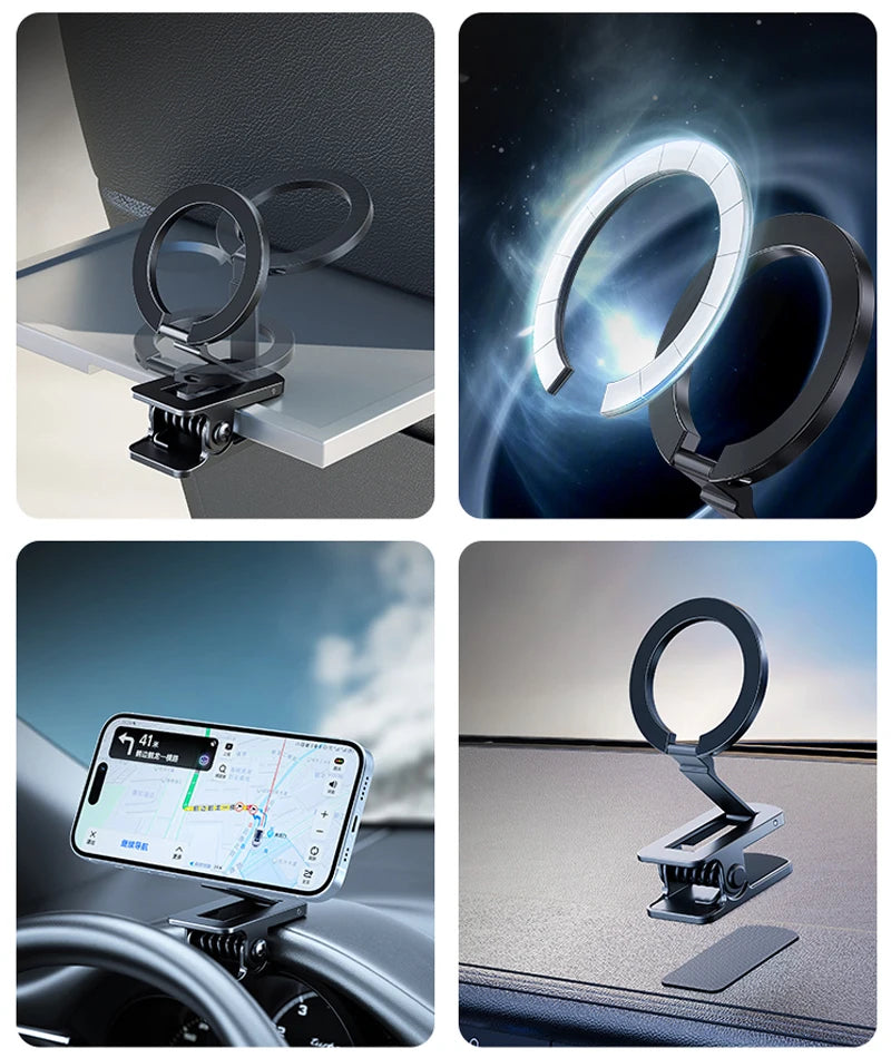 Magnetisches Armaturen brett Autotelefon halter Clip für magsafe Multifunktion magnet Handy halterung Ständer für Rei...