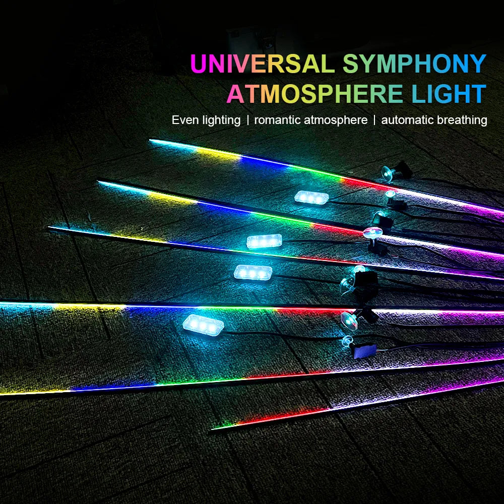 18 in 1 RGB Symphony Auto-Innenraumbeleuchtung – SwissGlanzGarage Ansicht 3