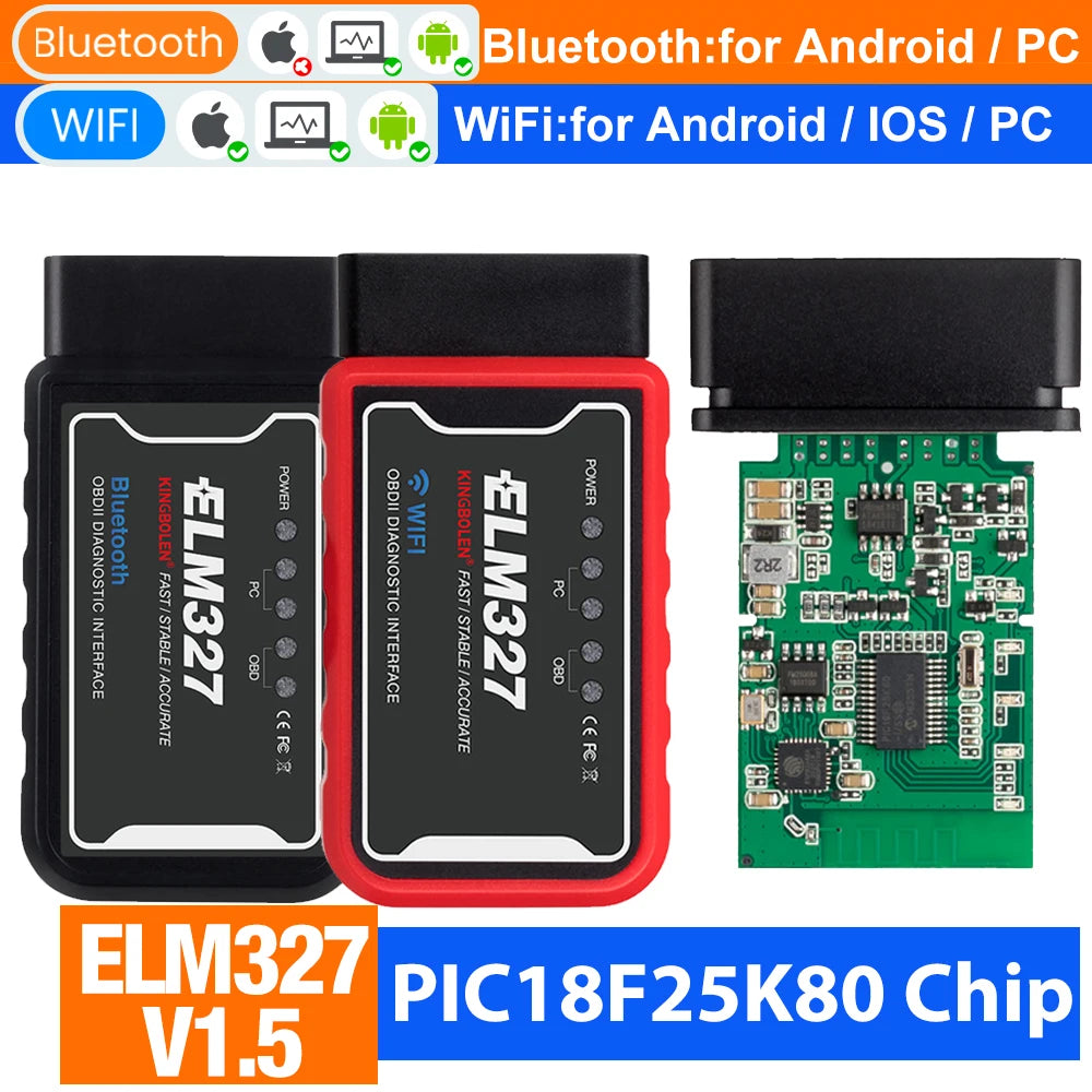 KINGBOLEN ELM327 V1.5 OBD2 Code Reader – SwissGlanzGarage Ansicht 2