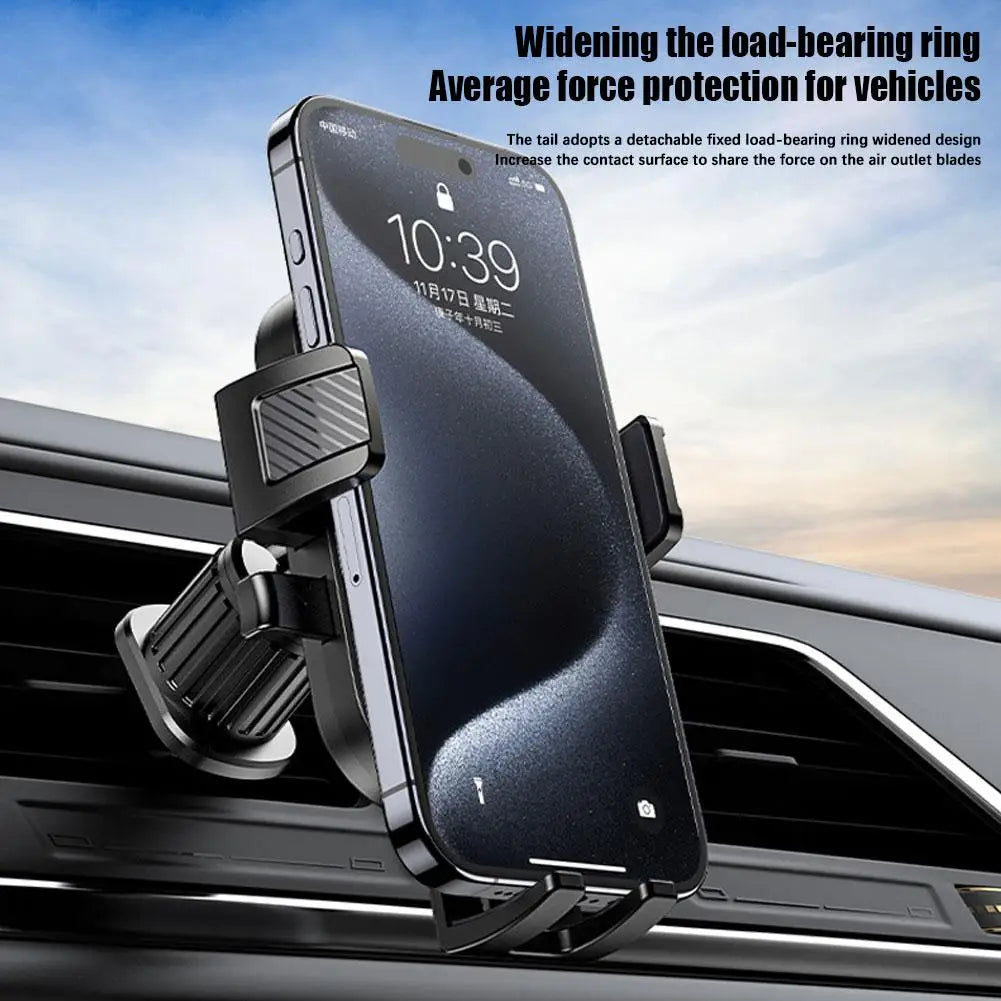 Schwerkraft-Autotelefon halter Entlüftung shaken Telefon halterung 360-Grad-Drehung Smartphone-Halter für Einhand pla...