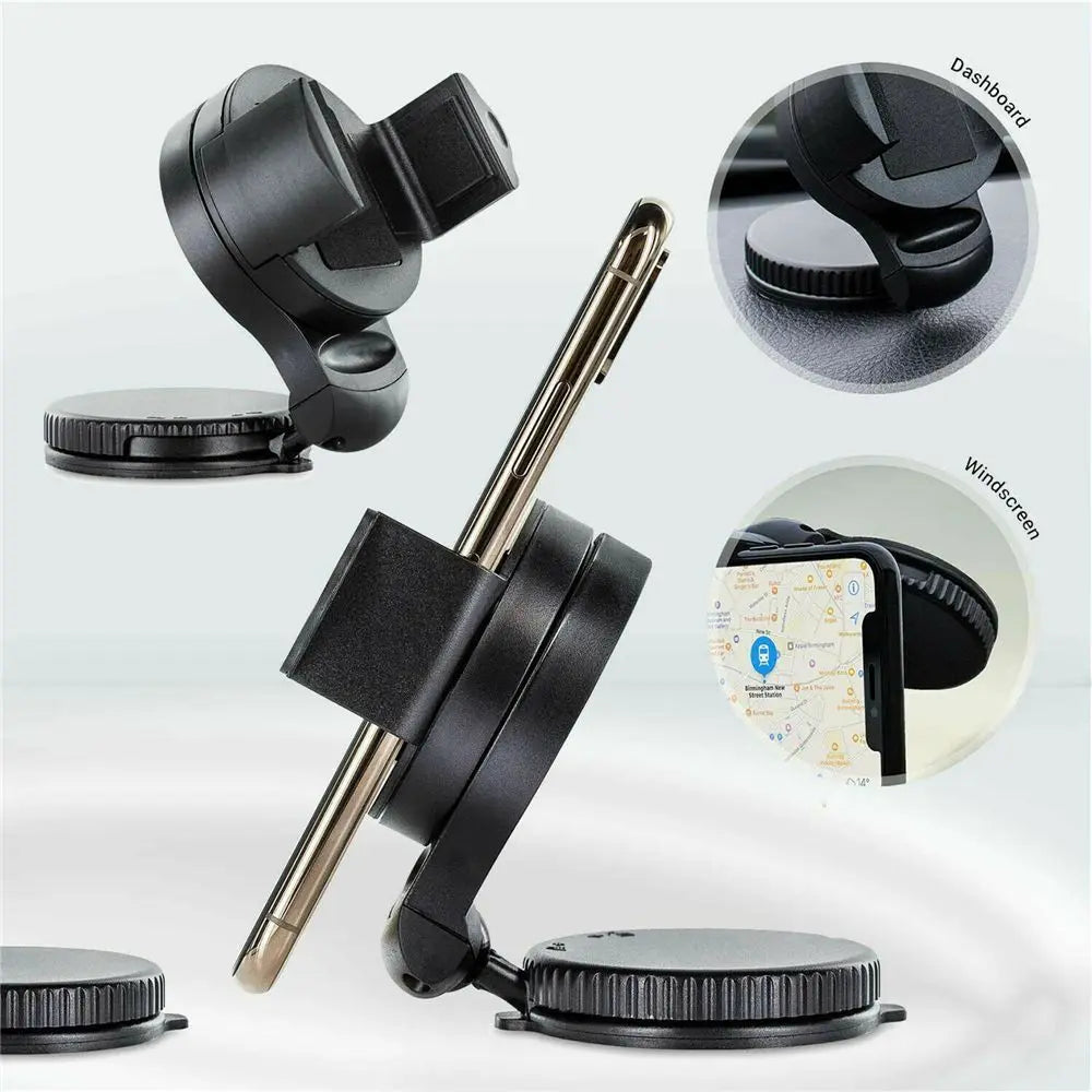 Universal Windschutz scheibe 360 Rotation Autotelefon halter Smartphone Halterungen Saug halterung Handy halter