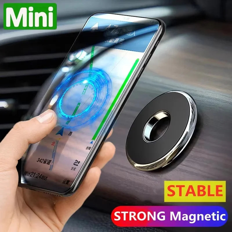 Magnetische Auto-Handyhalterung, magnetische Halterung zum Aufkleben auf das Armaturenbrett, Smartphone-Halterung im ...