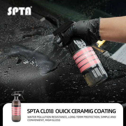 SPTA CL018 Quick Ceramic Coating Detailer Spray (17 fl. oz/500 ml)