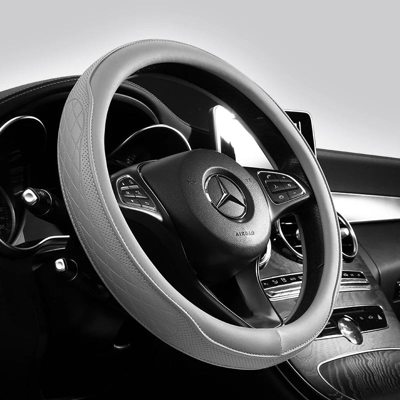 Lenkradbezug Suede Universal – in Leder-Optik – SwissGlanzGarage Ansicht 5