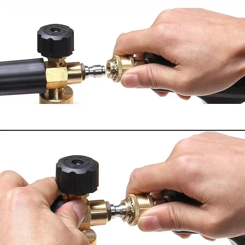 Schaumkanone mit verstellbarem Kopf – SwissGlanzGarage Ansicht 4