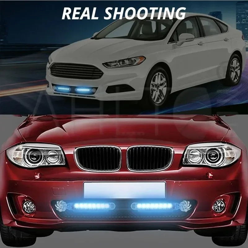 Windbetriebene LED Tagfahrlichter 2er Set – SwissGlanzGarage Ansicht 4