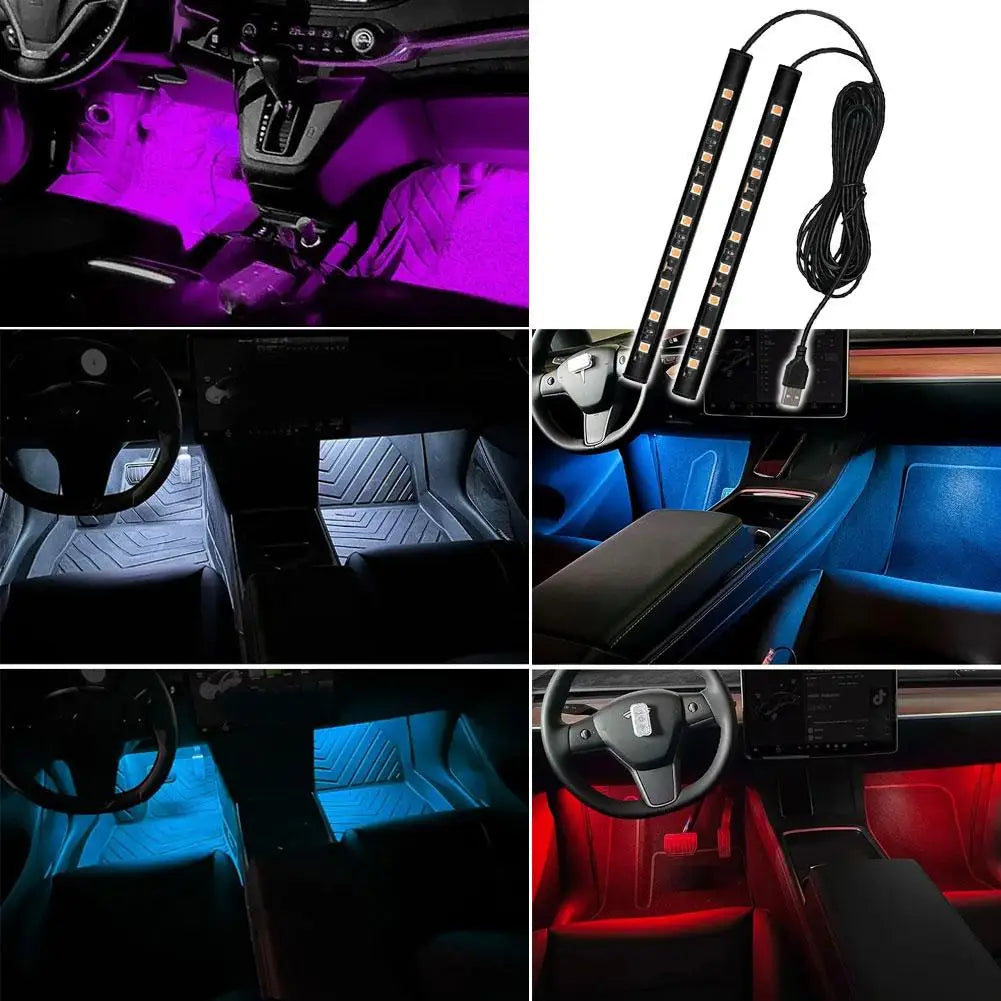 LED Auto-Innenraum Ambiente-Fußraumbeleuchtung mit