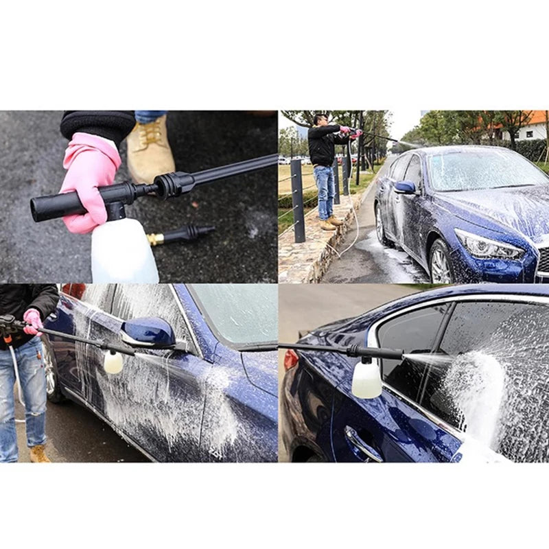 Pressure Car Washer Accessories Washer Surface Cleaning for WORX Nozzle Water Pipe Short Rod Hand Tool Useful Washing To