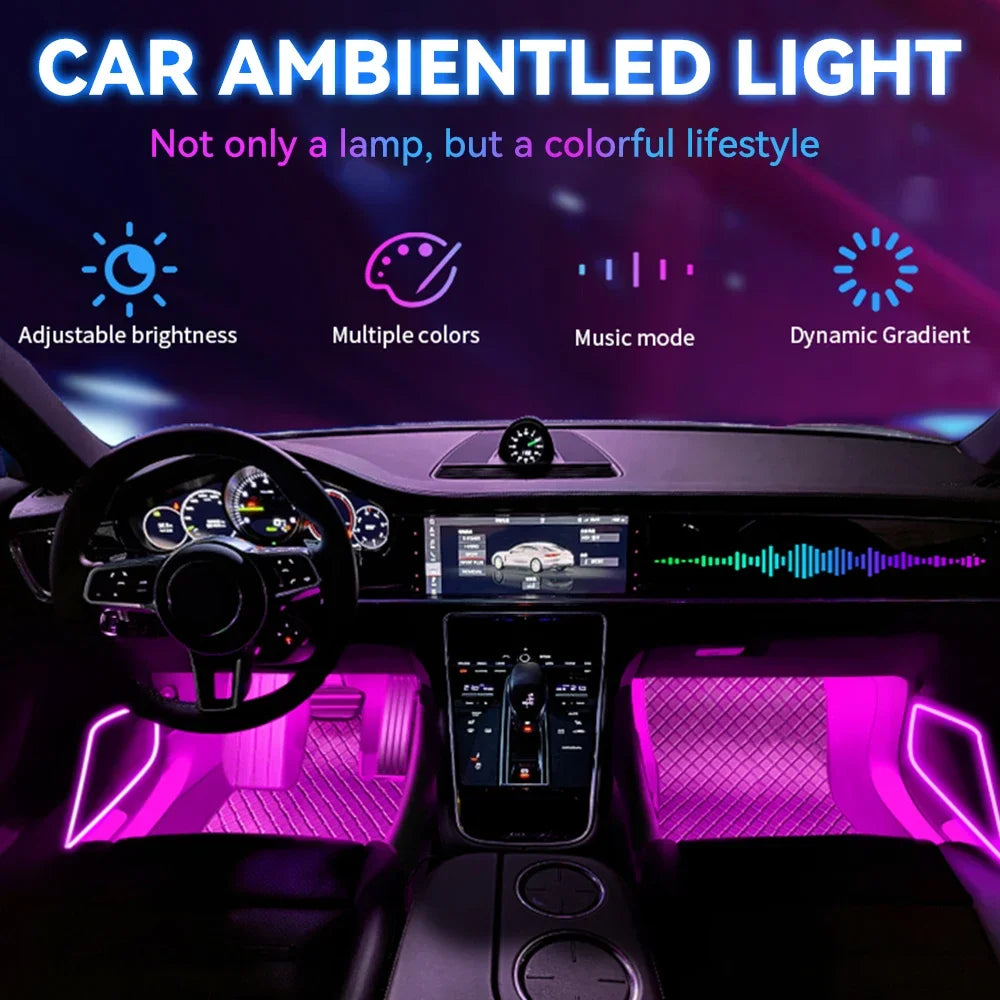 Automotive Innenraum Fußraumbeleuchtung Zubehör Neonlichter LED