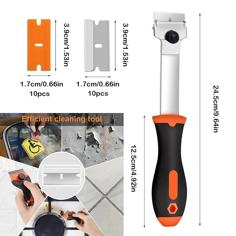 Multi-Purpose Langstiel-Abzieher mit Klingen – SwissGlanzGarage Ansicht 3