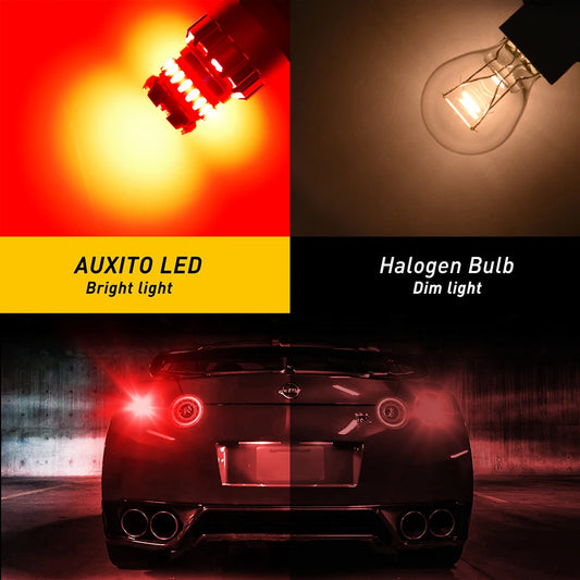 AUXITO P21W BA15S LED Rot 1156 7506 BAY15D 1157 – SwissGlanzGarage Ansicht 2