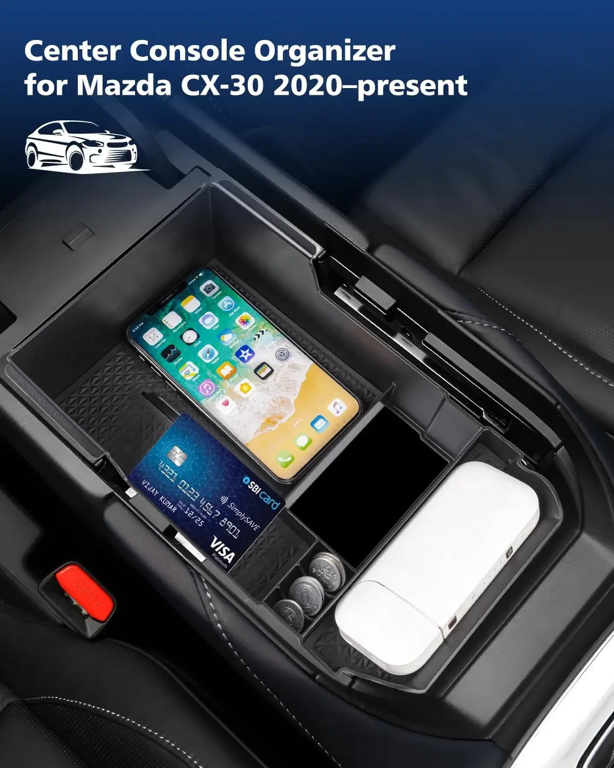 Für Mazda CX-30 CX30 2019 2020 2021 2022 2023 Armlehne Lagerung Box