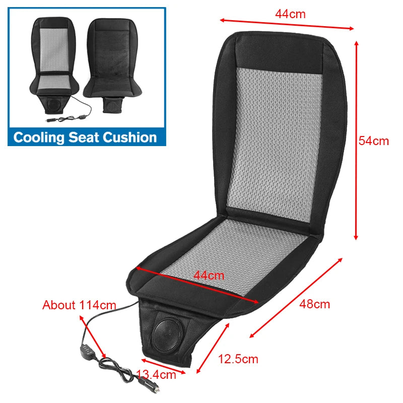3D Spacer Auto-Sitzkissen mit Ventilator – SwissGlanzGarage Ansicht 5