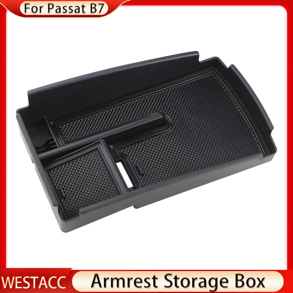 Auto Armlehne Aufbewahrungsbox Fach für Volkswagen VW CC Passat B6 B7