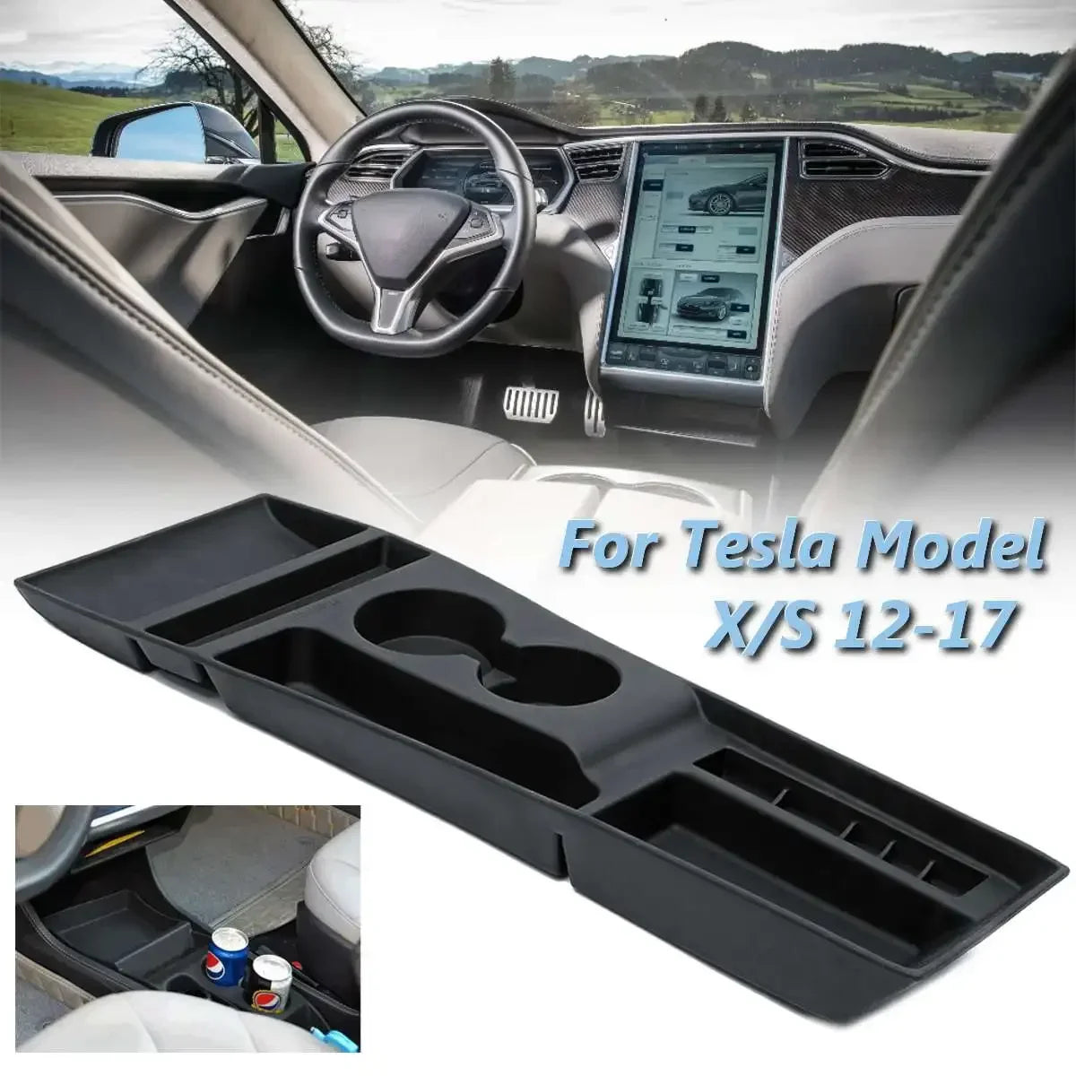 Für Tesla Modell X/S 2012 2013 2014 2015 2016 2017 Auto Armlehne Box