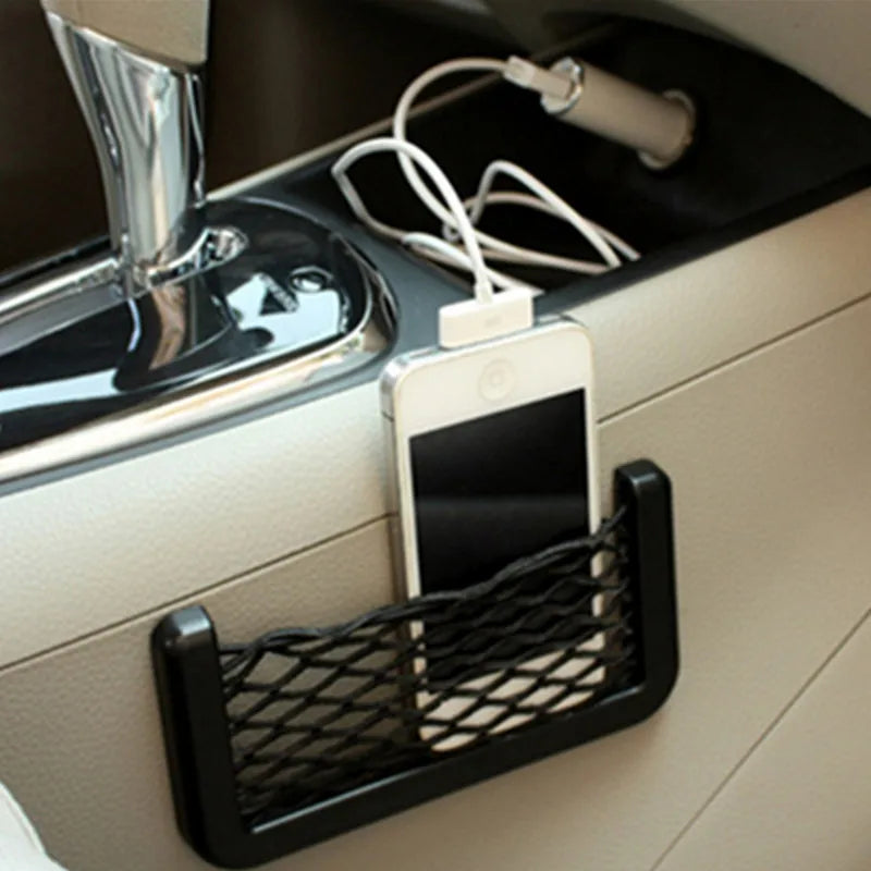 Auto-Armlehnenbox Kissen – als Netztasche – SwissGlanzGarage Ansicht 2