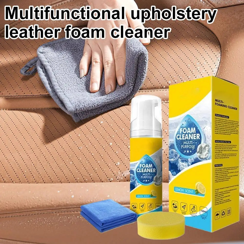 150 ml leistungsstarker Schaumreiniger, Mehrzweck-Auto-Innenraum-Reinigungsspray