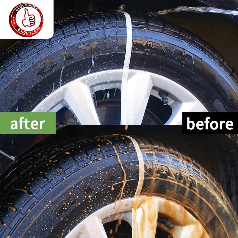 Reifen-Coating-Spray hydrophob Hochglanz Schwarz | SwissGlanzGarage
