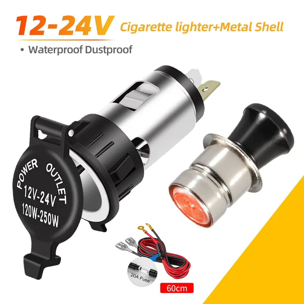 Universal Zigarettenanzünder Adapter – SwissGlanzGarage Ansicht 2