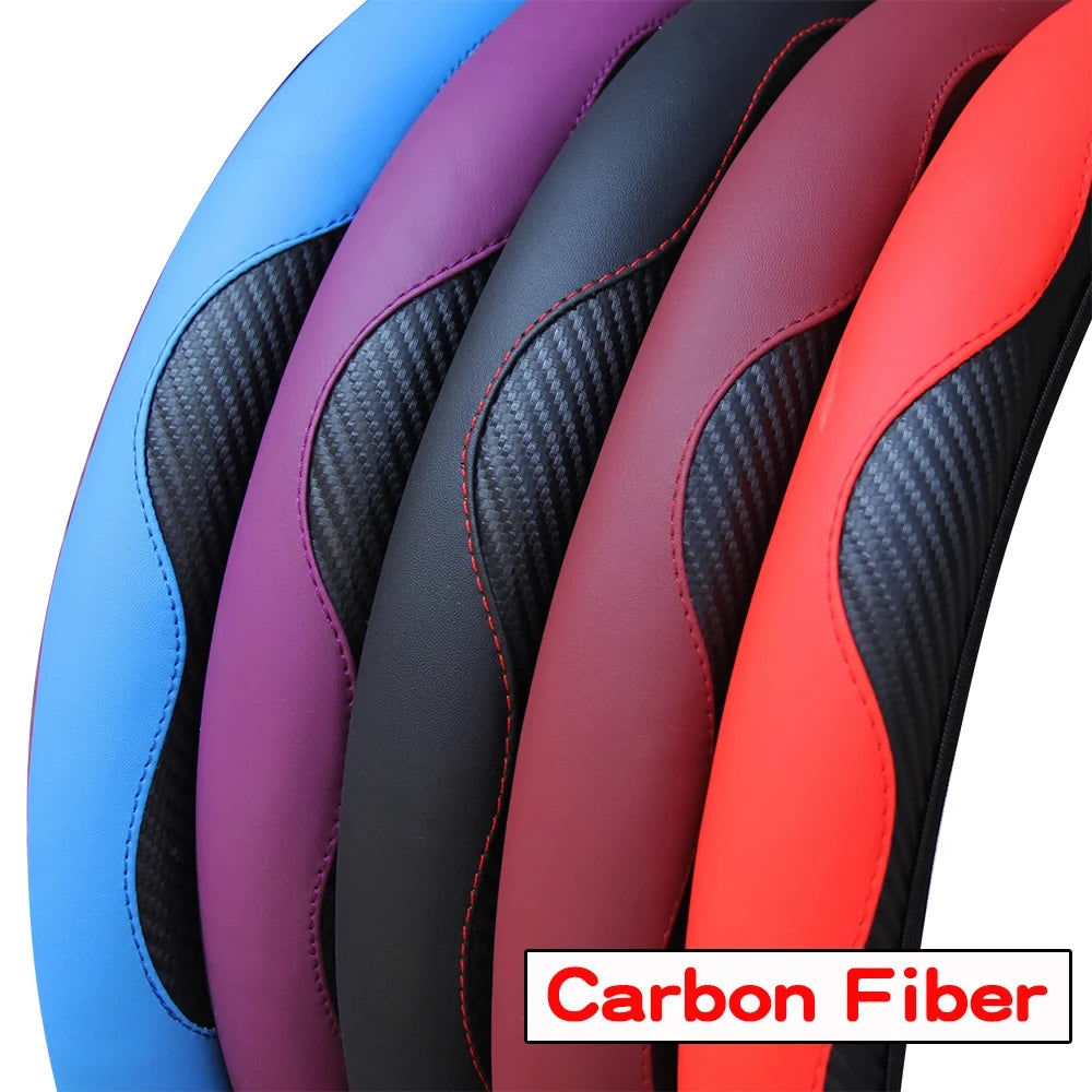 PU Carbon Lenkradbezug ohne Innenring – SwissGlanzGarage Ansicht 3
