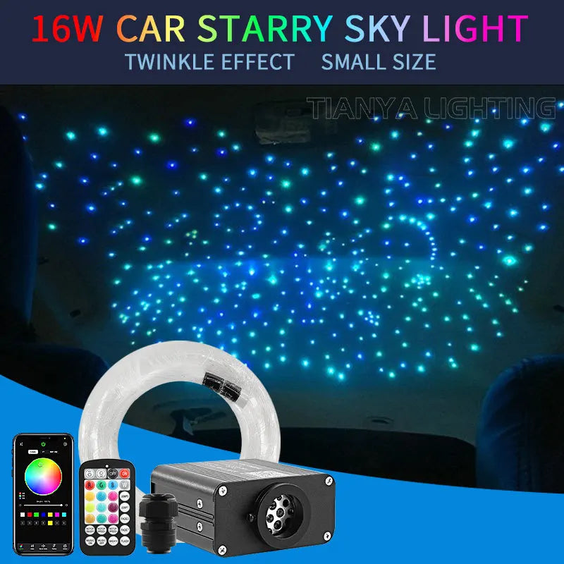 16W Sternenhimmel LED Licht für Auto – SwissGlanzGarage Ansicht 2