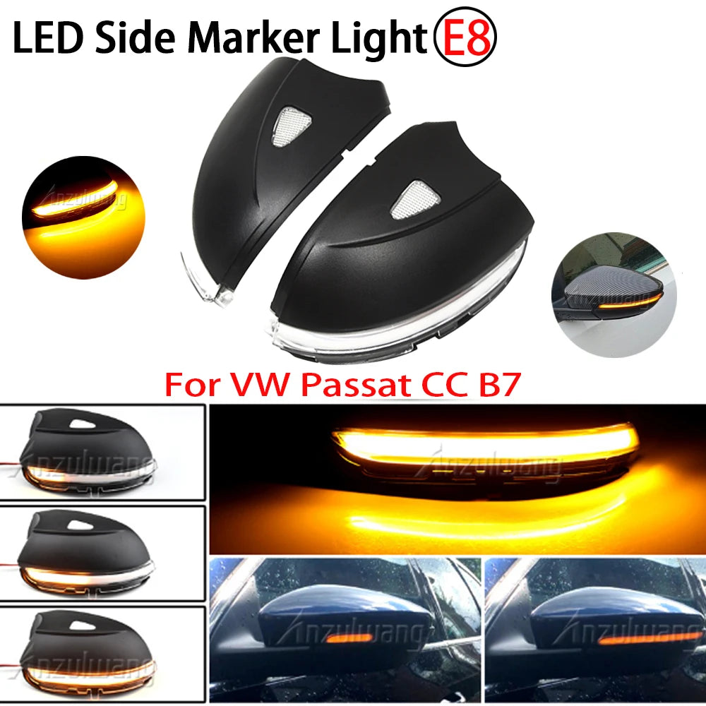 LED Blinker-Set für VW Passat B7 CC Scirocco Jetta EOS – SwissGlanzGarage Ansicht 3