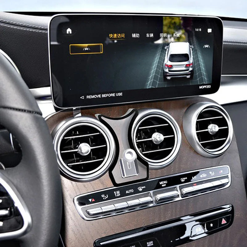 Handyhalterung für Mercedes-Benz C-Klasse – SwissGlanzGarage Ansicht 3