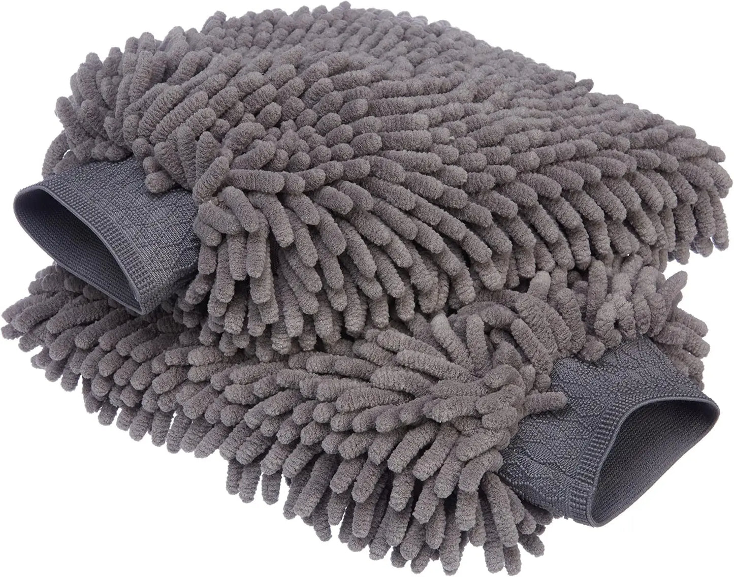 Autowaschhandschuh, 2er-Pack Chenille-Mikrofaser-Waschhandschuh, kratzfrei und f
