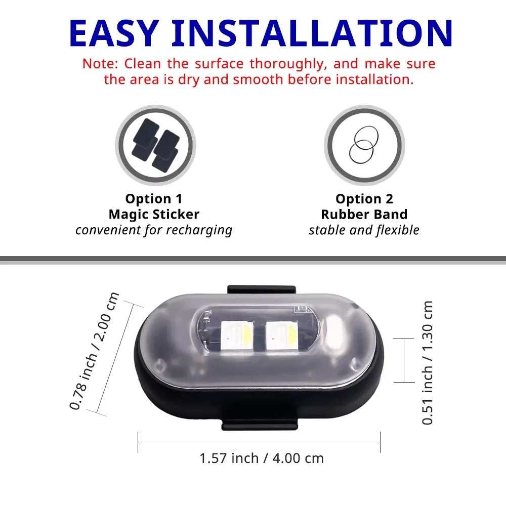Kabellose LED Partybeleuchtung mit Fernbedienung – SwissGlanzGarage Ansicht 5