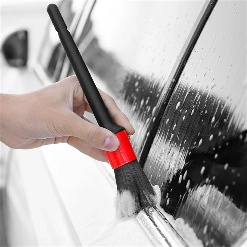 5-teiliges Detailbürsten-Set, Autobürsten, Autodetailbürste für die Autoreinigung, Detailbürste für Armaturenbrett, L...